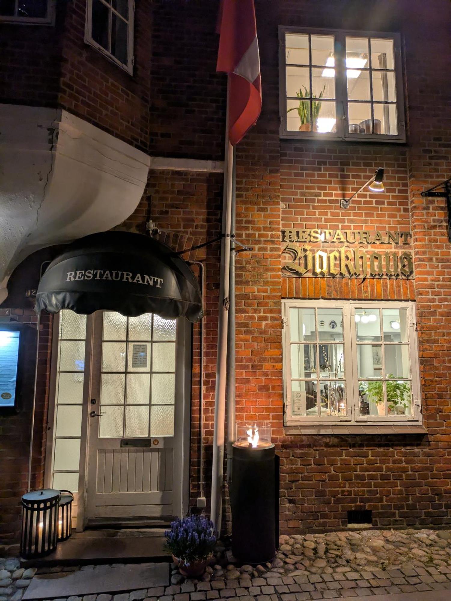 Restaurant Backhaus Hotel Ribe Luaran gambar